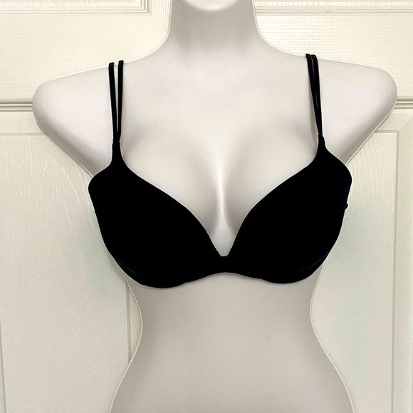 Very sexy push-up with padding bra by Victoria Secrets size 34D black - Picture 1 of 4
